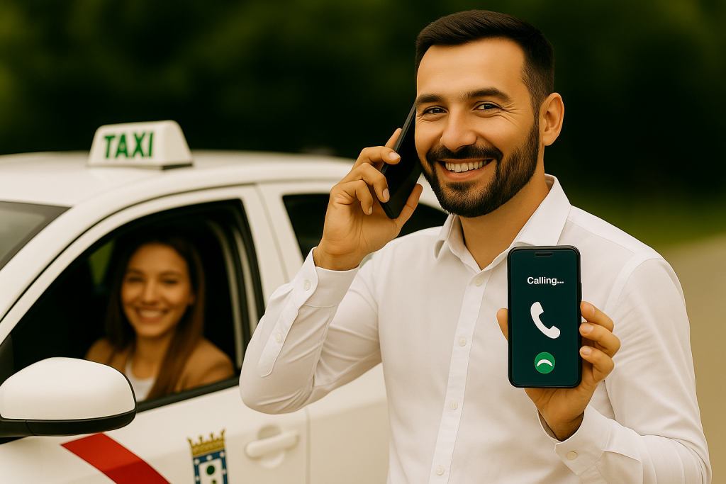 Taxi Arroyomolinos — llamada para reservar